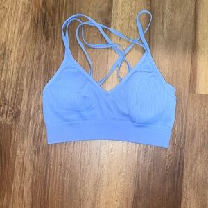 aerie blue bralette